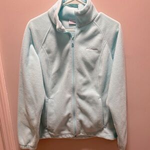 Columbia Zip up teal